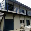 2 floor 2bedroom 60m2 light steel frame prefabricated house nepal prefab house