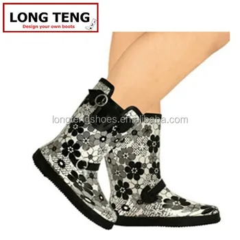 low cut rain boots