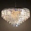 1920S Odeon Clear Glass Fringe 7 Tier Chandelier Zhongshan Lighting Antique Hanging Lamp Vintage Crystal Chandeliers CZ2527B/33