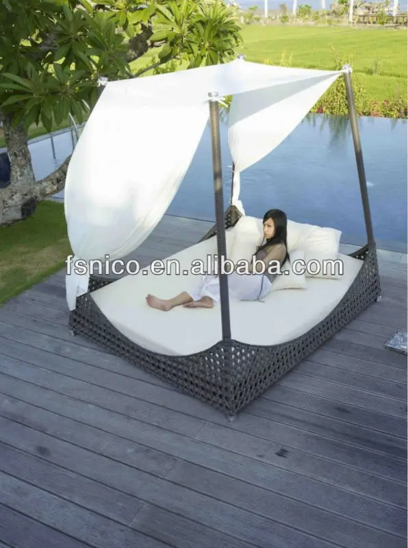 Hot Sale Outdoor Rattan Bed Buy Outdoor Rattan Bed,Outdoor Daybed