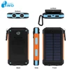 Hot Selling 10000 mah,Outdoor Waterproof Portable Solar Power Bank charger For smartphone sunlight Traveler