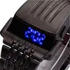 Fashion Luxury Iron Man watches led Conception Blue Light Mens Stainless Steel Wrist Watch Relogio Masculino Black Silver