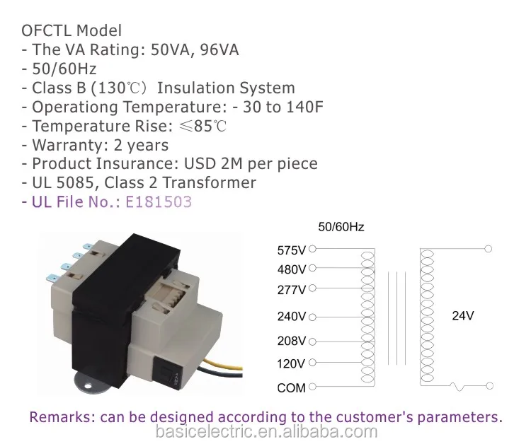 Ac Single Phase Class 2 Transformer 1 8 240 277 480 575v To 24v Buy Class 2 Transformer Ac Transformer Single Phase Transformer Product On Alibaba Com