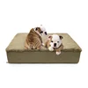 wholesale pet orthopedic elevated memory foam luxury dog mattress