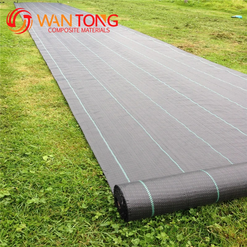 Ground Cover Weed Mat Plastic Garden Weed Barrier Fabric With Wire Mesh