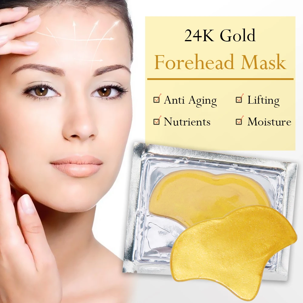 Korean Anti Aging Products Hydrogel Collagen Forehead Patch Forehead ...