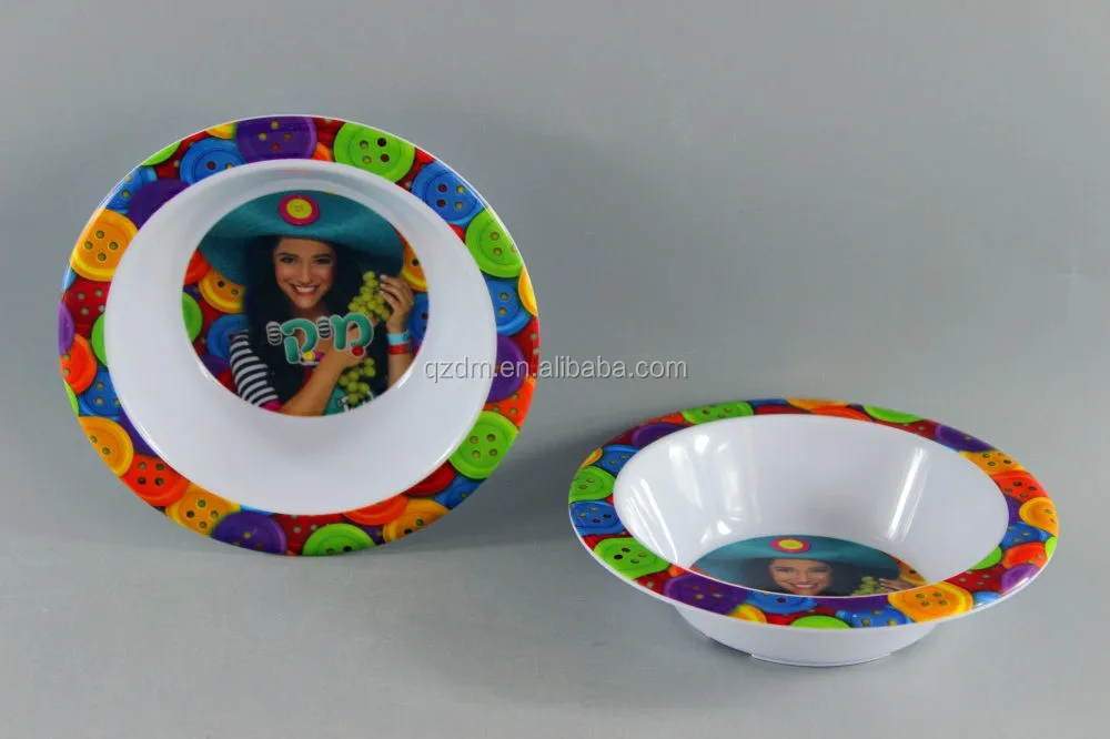 6.5 Inch Melamine Cereal Bowls For Kids And Children