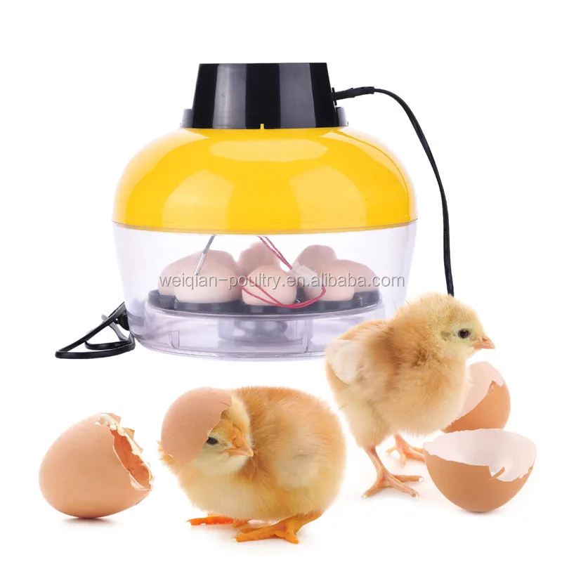 Wei Цянь Лидер продаж 8 шт. яйца мини заранее Инкубационное яйцо инкубатор полностью автоматический поворота бытовой инкубаторы