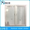 China Supplier Aluminum Sun Louver With Manual Blinds Fabrication Aluminium Malaysia Louvre Window Frame