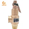 spring full lift thread connection brass forging control high pressure reduce relief air safety valve for boiler steam
