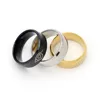 China Supplier New Products Wholesale Checkout Stainless Steel Ring Naruto Steel,Gold,Black Color Ring