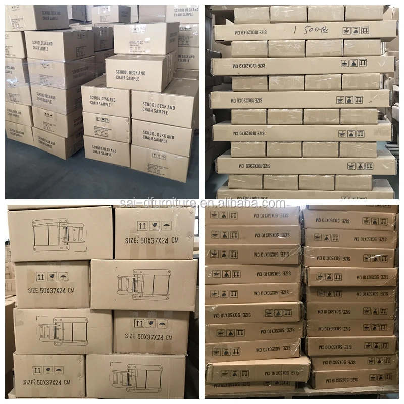 school chairs and tables