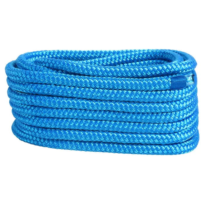 dock lines double braided blue color
