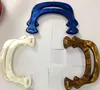 fashion high quality DIY solid color acrylic resin bag handles resin handle for bags