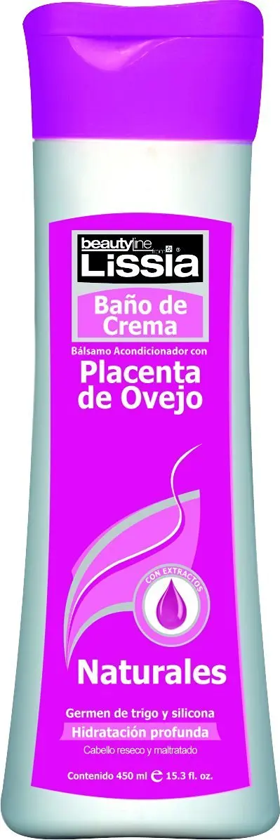 lissia Placenta De Ovejo Baño de crema /Sheep Placenta shower cream/deep conditioner 450gr/15oz