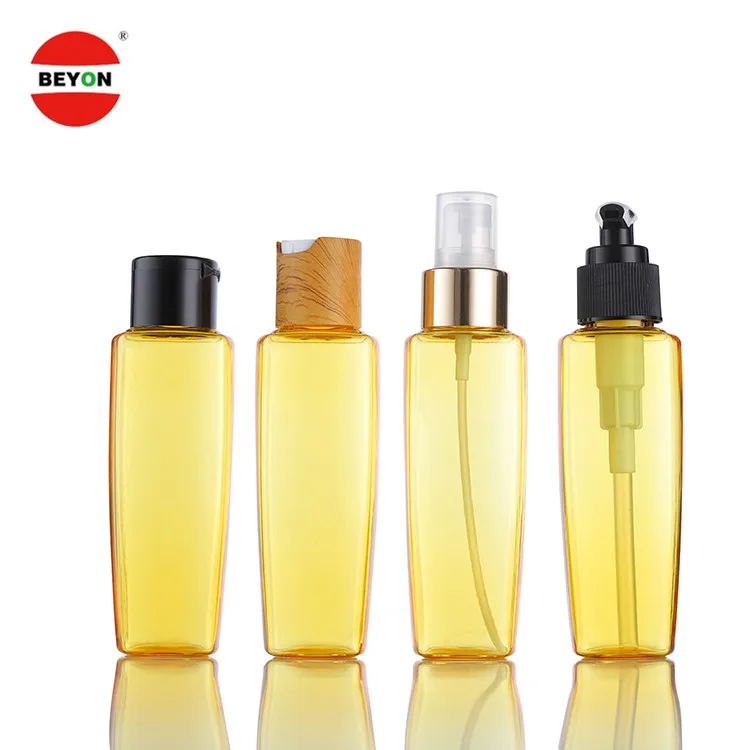 Hot Sale Empty Hair Oil 100ml Shampoo Plastic Airless Pet ...