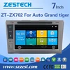 car dvd gps studio For ZX AUTO GRAND TIGER car gps with auto radio Bluetooth SD USB Radio wifi 3G