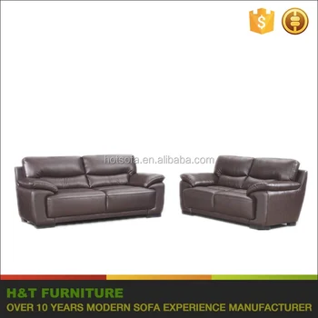 Por Office Designed Leather Sofa Set 3 2 1 Seat H901