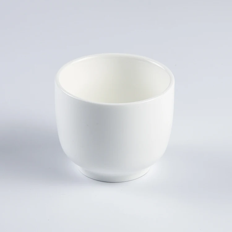 Wholesale Bulk High Quality Custom Logo Japanese Small Plain White Ceramic Tea Cups Without Handles Buy Wholesale White Tea Cups Ceramic Tea Cup Without Handles Plain White Tea Cup Product On Alibaba Com