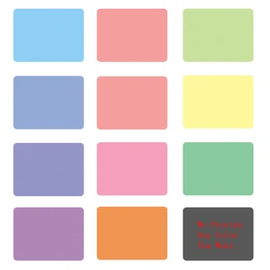 Emulsion Colour Chart