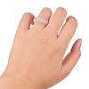 Amazon Hot Sale Christmas Eco Silicone Wedding Ring for Women Silicone Rubber Wedding Bands