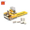 Wange Block Factory Building Block Toys Electronic Domino Machine Model For DIY Educational Toys