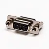 Vertical Standard D Sub Connector 9 Pin Female