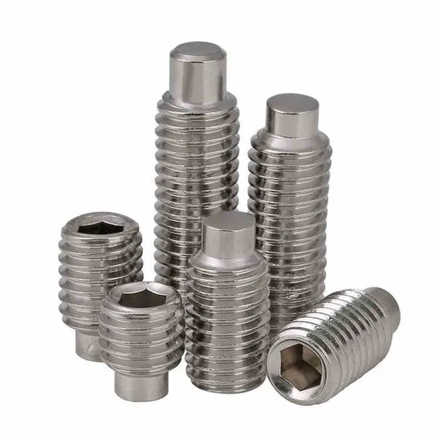 Din 915 Stainless Steel Hex Socket Dog Point Set Screw Buy Dog Point Set Screw,Small Set