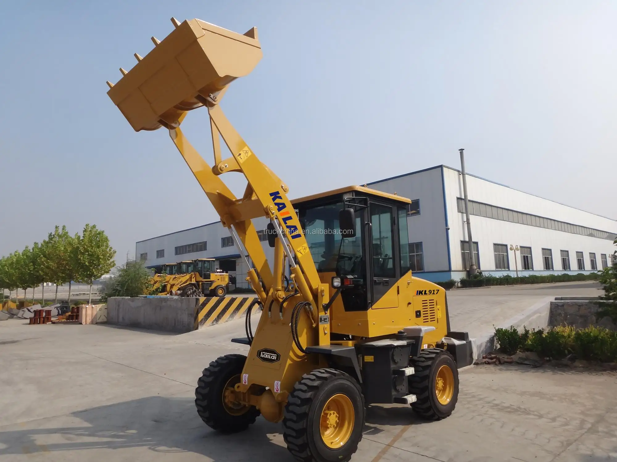 Construction Machine Mini Loader Kl917g 1 Ton Small Wheel Loader For