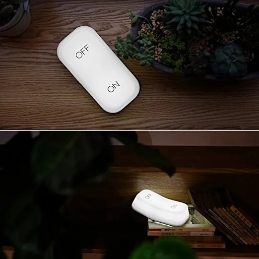 Novel LED baby night light with ON-OFF button shape and gravity sensor