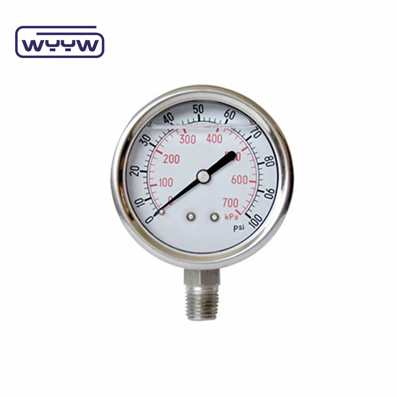 mercury pressure gauge