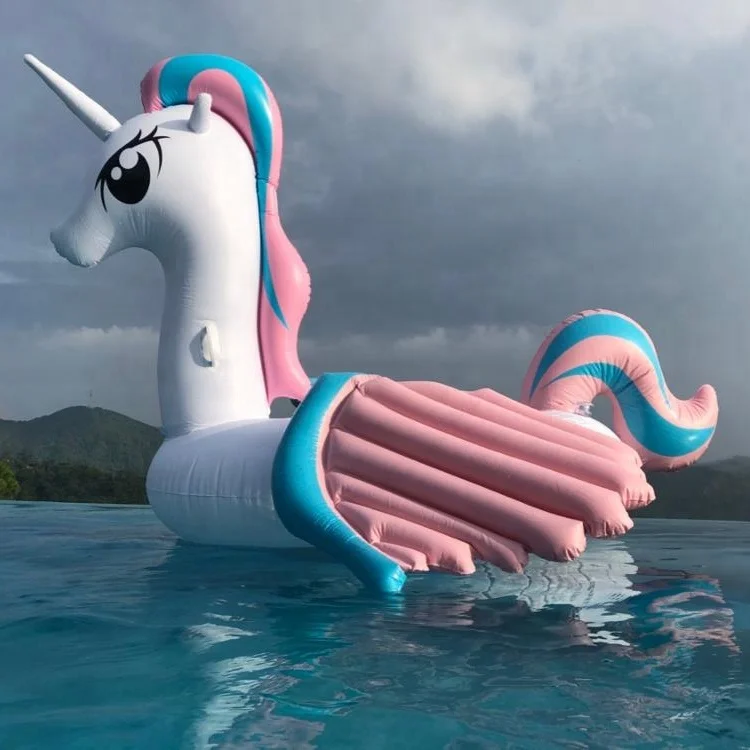 2019 Summer Swimming Pool Party Inflatable Swan Blow U