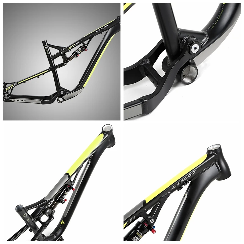 27.5 Plus 148*12mm Aluminum Mountain Bike Frame Full Suspension Buy
