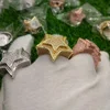 New Arrival Iced Star Ring