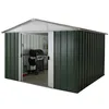 10 x 8 ft. keter stronghold resin storage smart metal garden shed