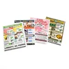 Custom promotional coloring printing flyers manufacturer