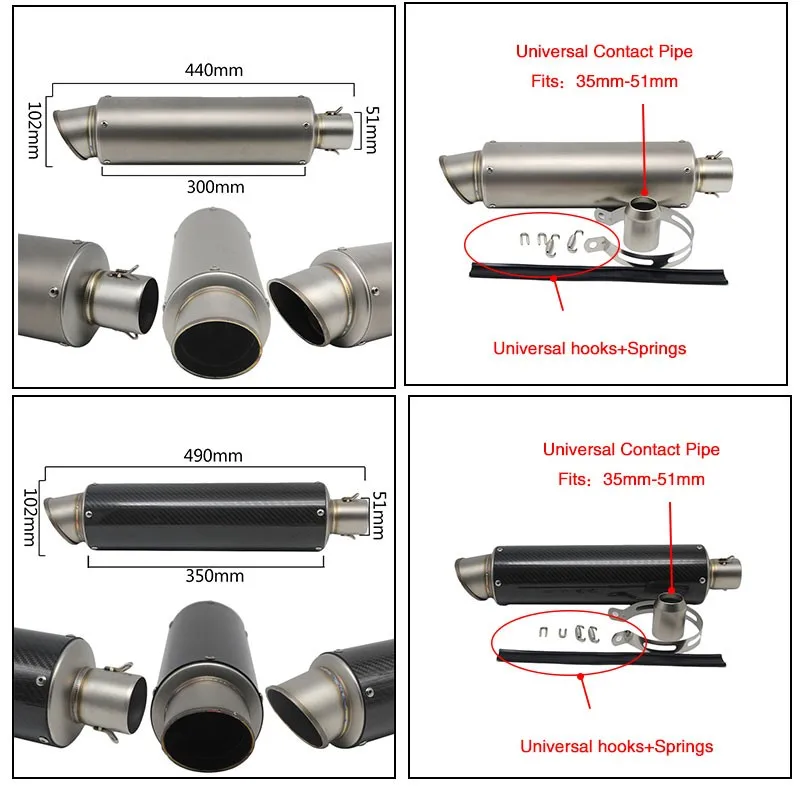 Scl-2016070029 50.8/60mm Blue Plating Vintage Motorcycle Exhaust - Buy ...