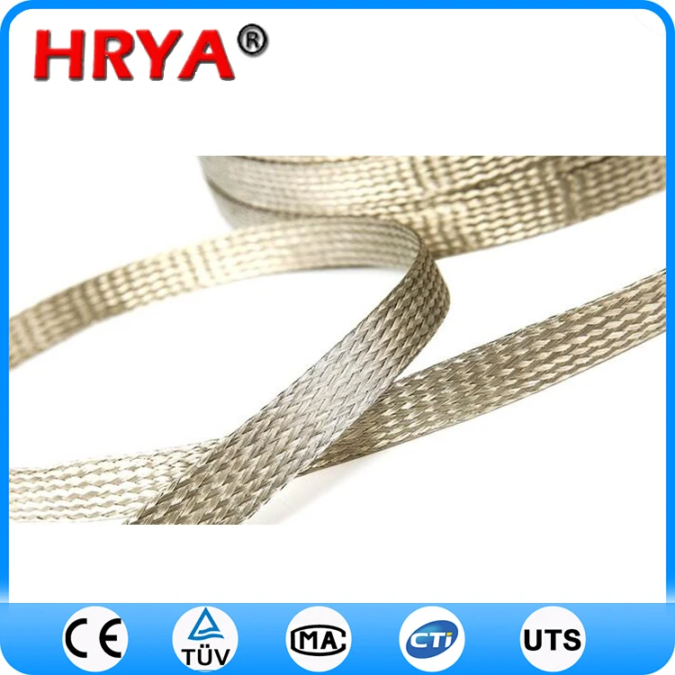 Tinned Customization Earthing Connection Electrical Copper Wire Braid ...