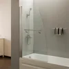 corner baths with shower screen