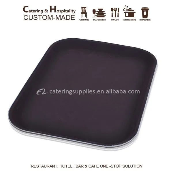 Luxury Rectangular Wholesale Plastic Hotel Serving Trays Made Of Pp