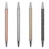Double Sided Metal Ball Pen Two Head Ball Point Pen