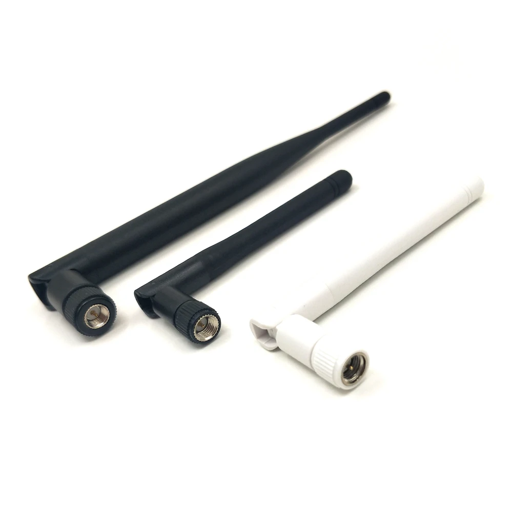 2 x 6dBi 2.4GHz 5GHz Dual Band WiFi RP-SMA Antenna+2 x 35cm U.fl//IPEX Cable L6K4