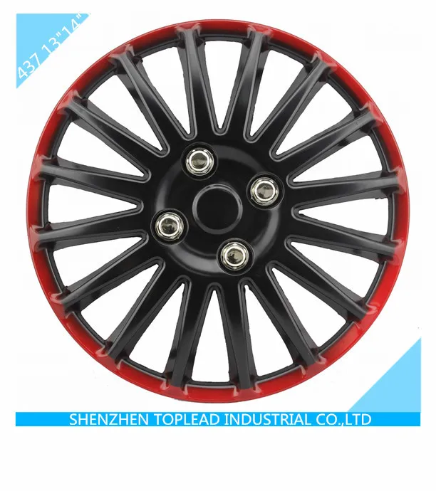 Full Set 4 Pcs Universal Swift Car Wheel Cover With Stainless Steel