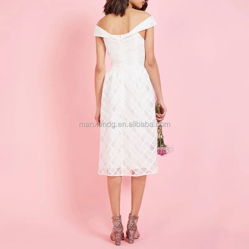 2017 Fashion Prom Dress Girls Party Dresses White A Line Wedding Dress   (4).jpg