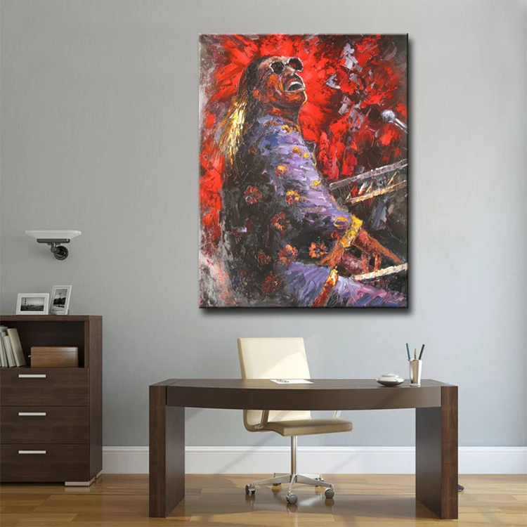 100 Hand Painted Heavy Metal Taste Rock Painting For Home Decor 100 Hand Painted Heavy Metal Taste