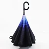 New blue sky auto close upside down car inverted umbrella