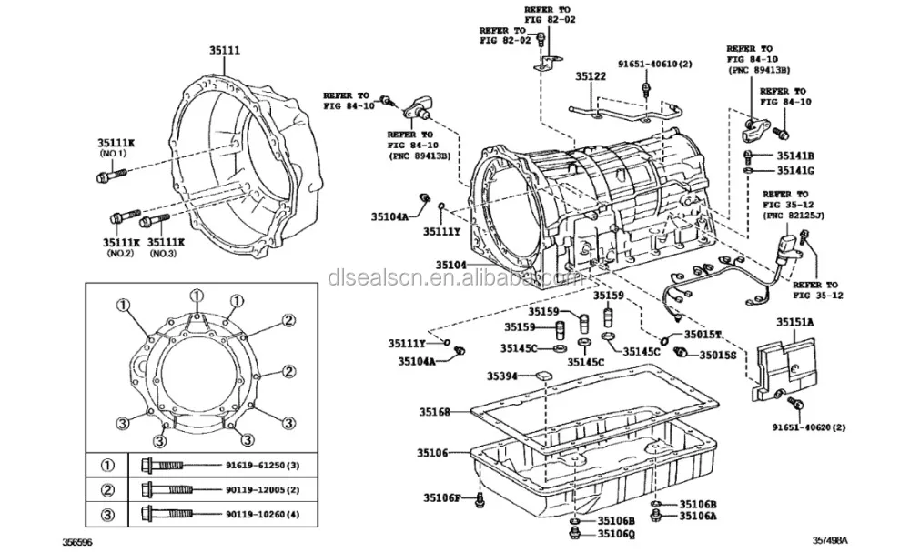 Dlseals Car Parts Oil Drain Plug Oem 11026bx000 For Nissan Buy