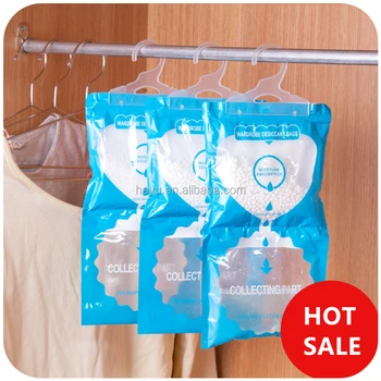 High Moisture Absorption Hanger Dehumidifier Bags High Moisture Absorption Hanger Dehumidifier Bags