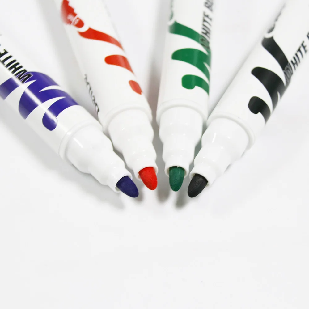Easy Erase High Quality 5mm Nib Non Toxic Whiteboard Marker Pen Dry