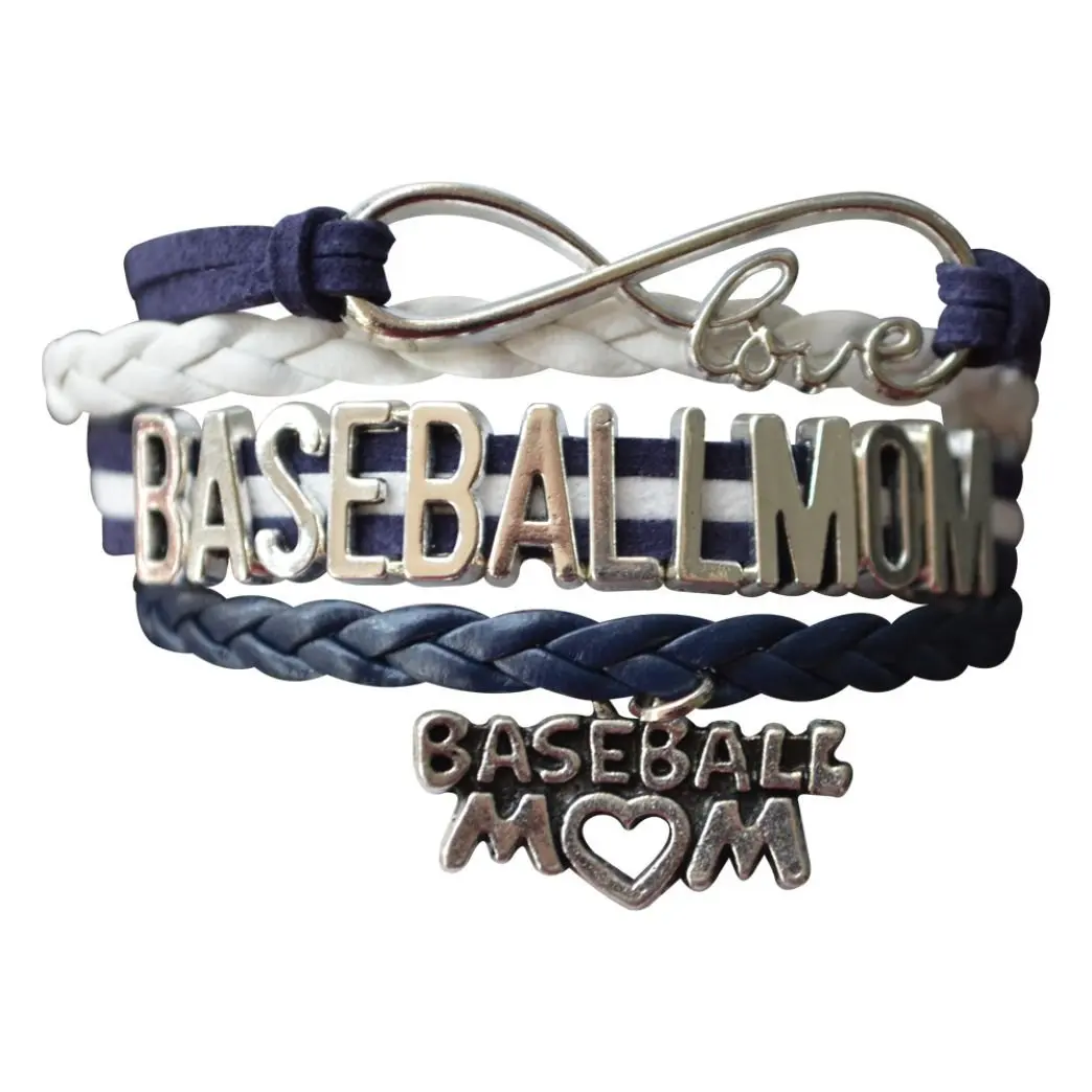 Baseball Bags For Moms Find Deals On Get Quotations Baseball Mom Bracelet Jewelry For Moms Perfect Gift